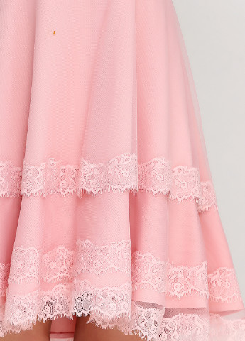Світло-рожева коктейльна сукня Imperial однотонна