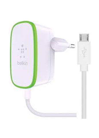 Сетевое ЗУ Belkin USB Home Charger (2.4Amp) с кабелем Micro-USB (F7U009vf06-WHT) белое