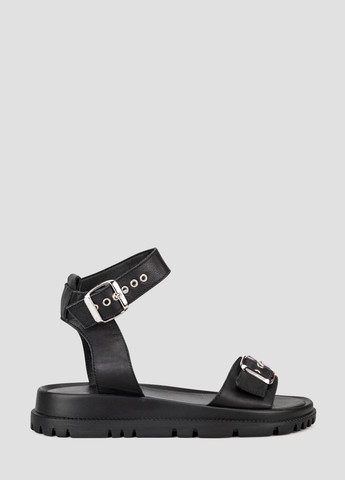 Черные босоножки Viscala с ремешком с пряжкой