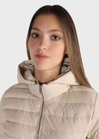 Бежевий демісезонний Пуховик Tommy Hilfiger