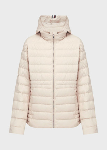 Бежевий демісезонний Пуховик Tommy Hilfiger