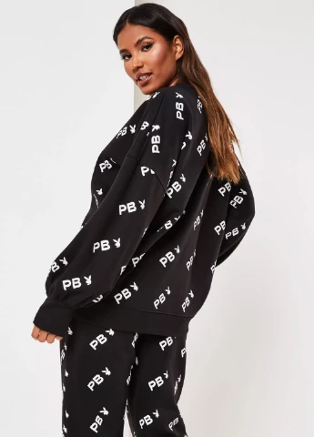 Черный свитшот Missguided (192540312)