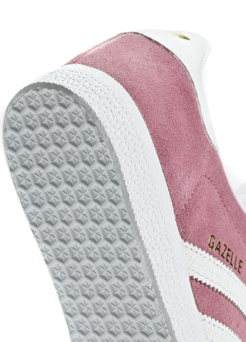 Рожеві осінні кроссовки adidas Gazelle