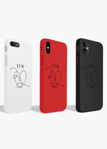 Чехол силиконовый Apple Iphone X БТС (BTS) (6129-1080) MobiPrint (219336139)