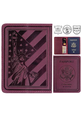 Обкладинка для паспорта 13,8 x 9,8 DNK Leather (252856656)