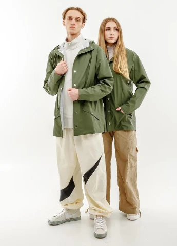 Куртка 1201-OLIVE Rains Jacket Green (367205490)