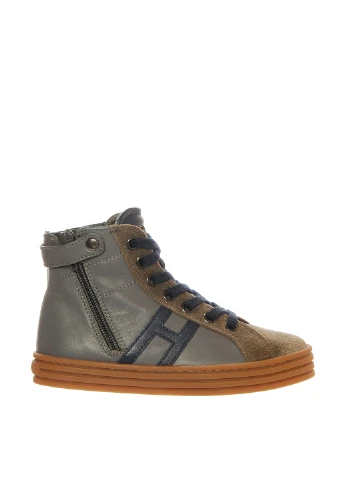 Серые кеды Hogan Rebel