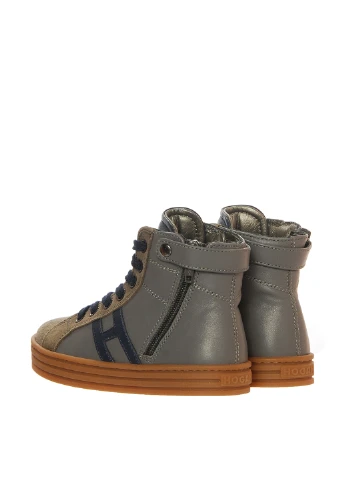 Серые кеды Hogan Rebel