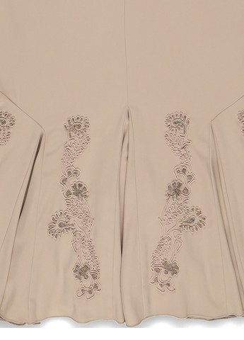 Бежевое кэжуал платье платье-майка Supertrash однотонное