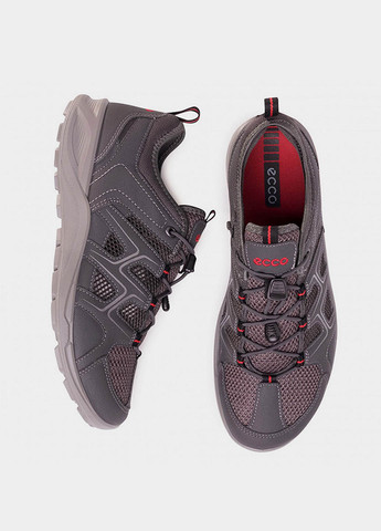 Серые демисезонные кроссовки Ecco