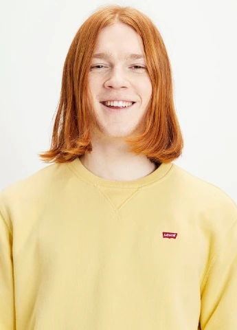 Желтый свитшот Levi's (250564527)