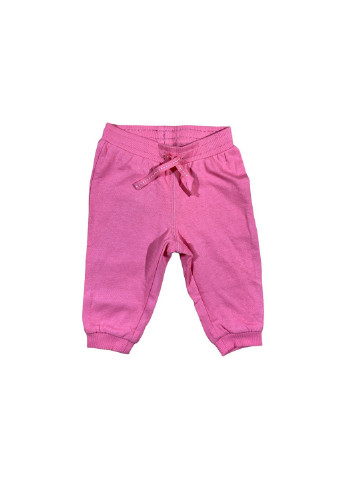 Розовые спортивные демисезонные брюки H&M