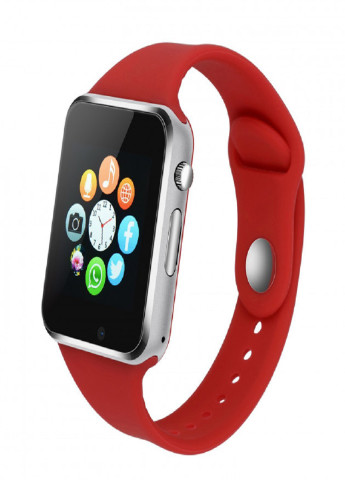 Смарт-часы Smart Watch A1 умные электронные со слотом под sim-карту Красные VTech красные