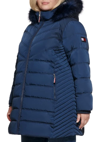 Синяя демисезонная куртка Tommy Hilfiger
