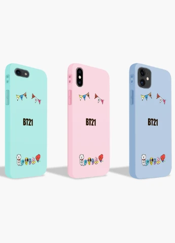 Чехол силиконовый Apple Iphone 11 БТС (BTS) (9230-1168) MobiPrint (219347534)