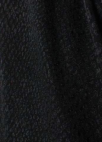 Чорна демісезонна жакардова блузка з баскою H&M