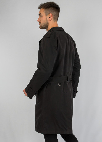 Черное демисезонное Пальто однобортное Dolce & Gabbana