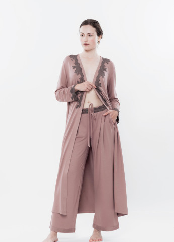 Брюки жіночі XXL пудра 03179 Effetto (254797289)