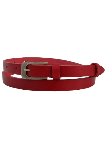 Женский кожаный ремень 114-120х1,5 см Skipper (253174329)