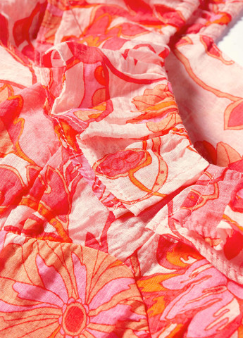 Розовое кэжуал платье в стиле ампир C&A однотонное