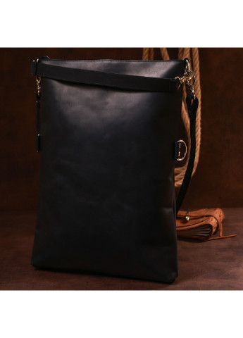 Жіноча шкіряна сумка 32х42х4 см Shvigel (253490557)