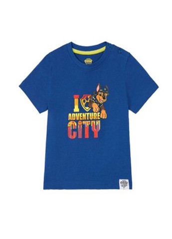 Синий комплект ( футболка, шорты) Nickelodeon