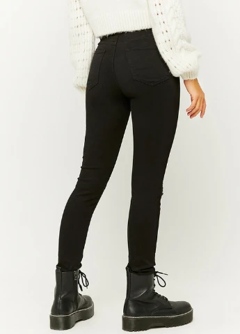 Джинси Basic Trousers - WOVEN HW SKINNY DESTROYED Tally Weijl - (228499682)