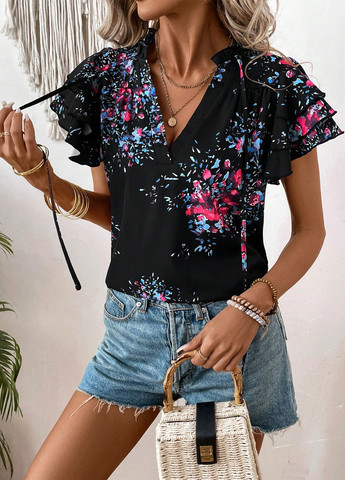 Комбінована блуза SHEIN