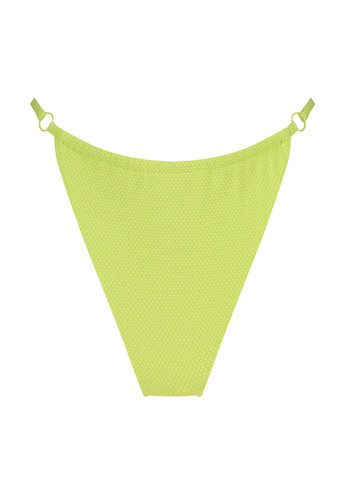 Салатовые купальные трусики-плавки однотонные Hunkemoller