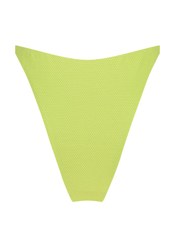 Салатовые купальные трусики-плавки однотонные Hunkemoller