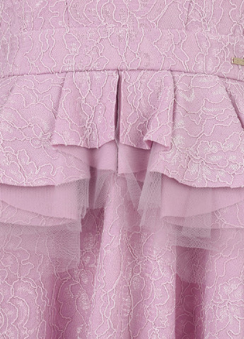 Розовое коктейльное платье а-силуэт LOVE REPUBLIC однотонное