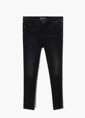 Темно-серые демисезонные скинни джинсы Cropp