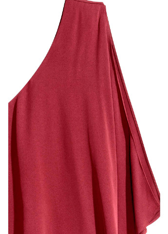 Темно-червона вечірня сукня H&M