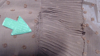 Коричневая блуза Stradivarius