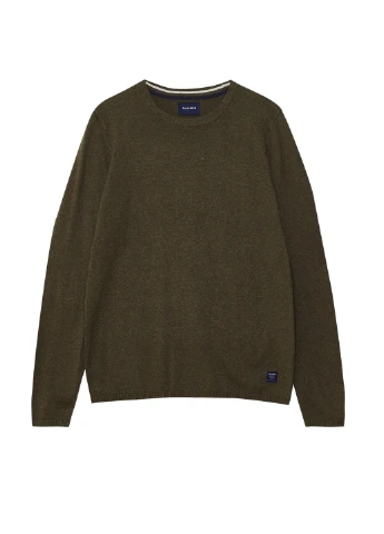 Темно-зелений джемпер демісезон,болотний, Pull & Bear