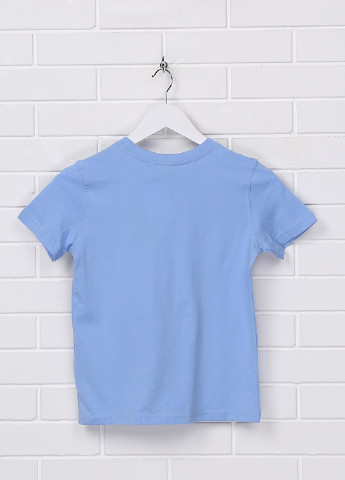Блакитна літня футболка V by Very
