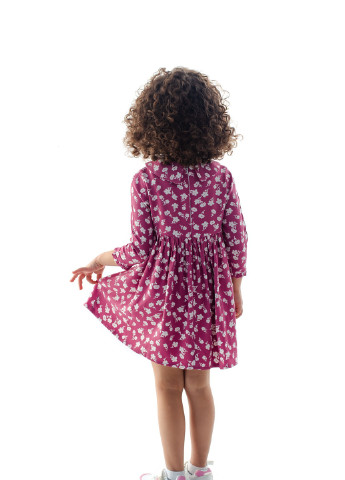 Розовое платье длинный рукав для девочки Suzie (252754902)