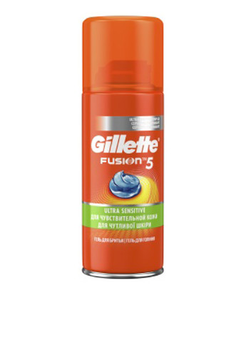 Гель для бритья Fusion 5 Ultra Sensitive, 75 мл Gillette (138200445)