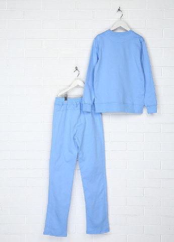Голубая всесезон пижама (свитшот, брюки) ENGINE