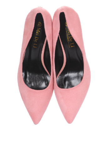 Туфлі Meideli туфлі-човники однотонні рожеві кежуали
