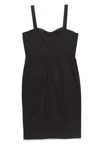 Чорна кежуал сукня футляр MINT&BERRY однотонна