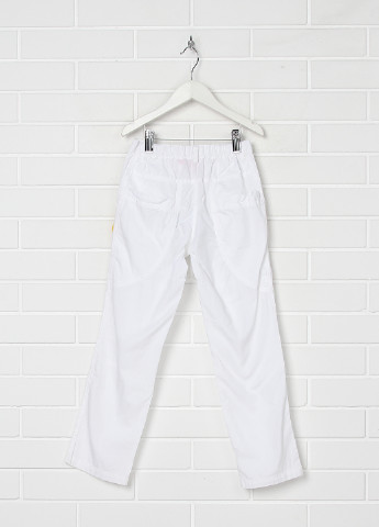 Белые кэжуал летние прямые брюки Icebaby