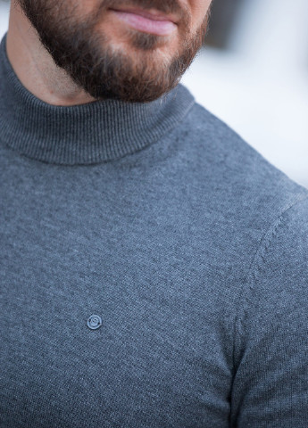 Сірий демісезонний светр Trend Collection