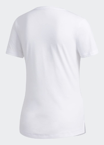 Белая летняя футболка для фитнеса prime adidas
