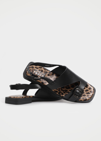 Черные босоножки Respect с ремешком