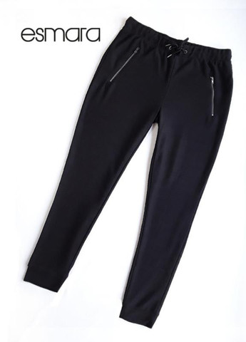 Черные кэжуал демисезонные джоггеры брюки Esmara