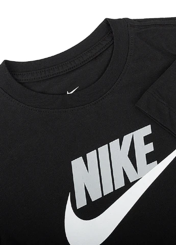 Чорна демісезонна футболка Nike Nike K NSW TEE FUTURA ICON TD