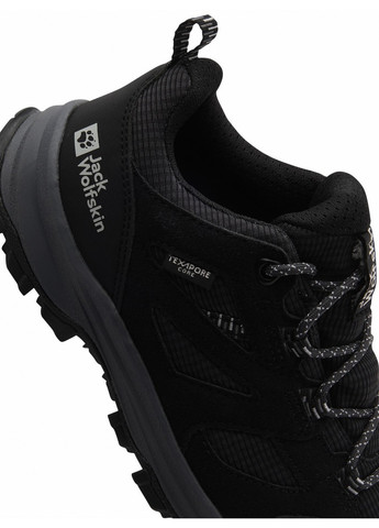 Темно-серые демисезонные кроссовки Jack Wolfskin VOJO TOUR TEXAPORE LOW K