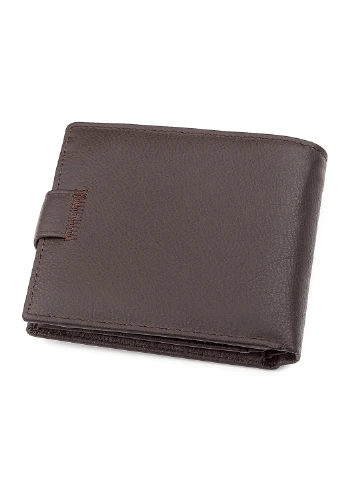 Чоловічий шкіряний гаманець 12х10х3 см st leather (252128355)