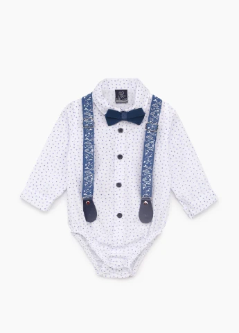 Синій демісезонний костюм Mini papi